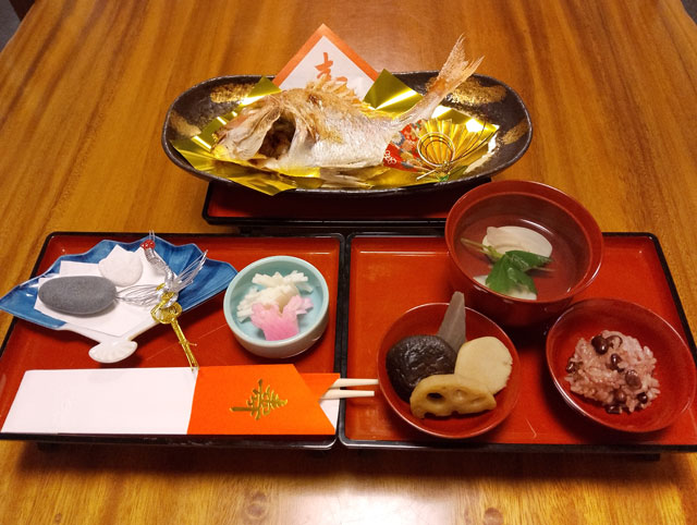 お食い初めのお料理